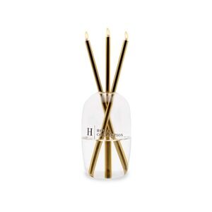 Hotel Collection Infinity Candle Set Clear Gold Unscented